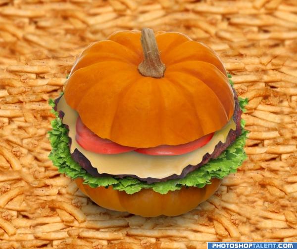 Pumpkin Burger